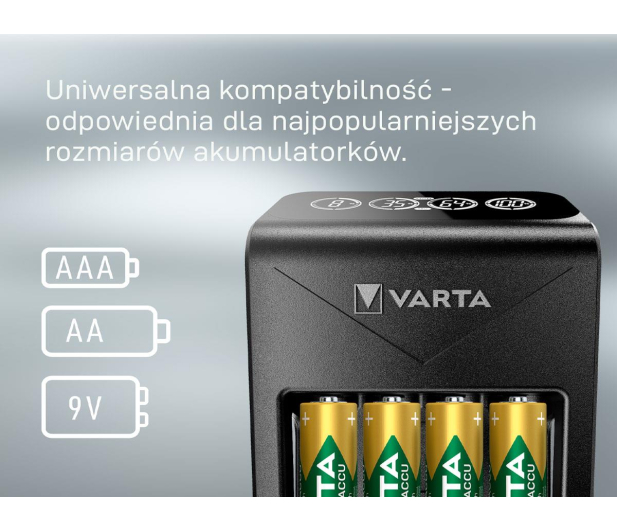 Varta Łagowarka Plug Charger +4AA 2100 mAh - 1456648 - zdjęcie 9
